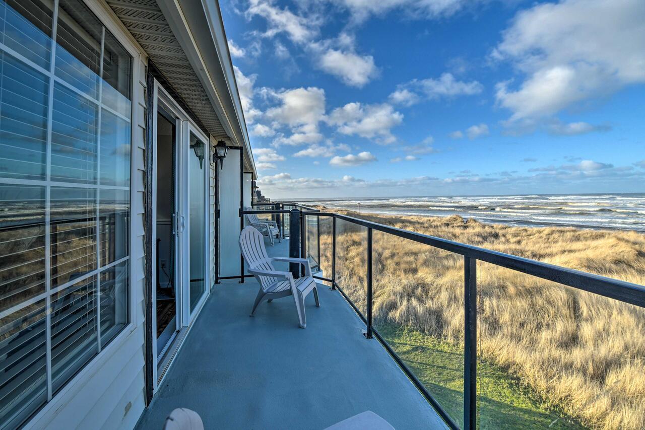 Eagles View Condo In Ocean Shores With 3 Balconies Exteriör bild